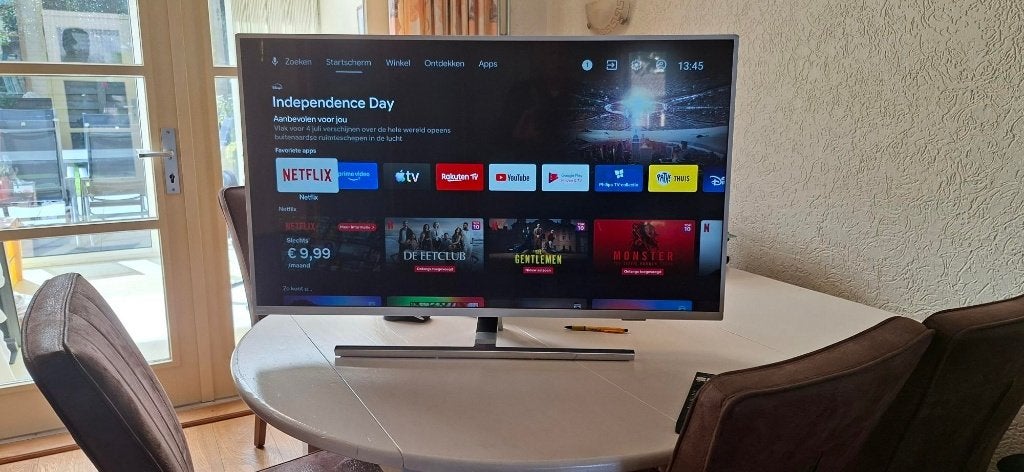 43inch Philips Android Ultra Hd 4K smart tv, Ophalen, Philips, 50 Hz, LCD