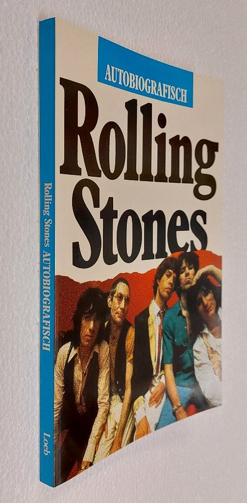 Rolling Stones BOEK Autobiografisch Nederlandse uitgave 1989, Gebruikt, Verzenden, Loeb Uitgevers, NvT