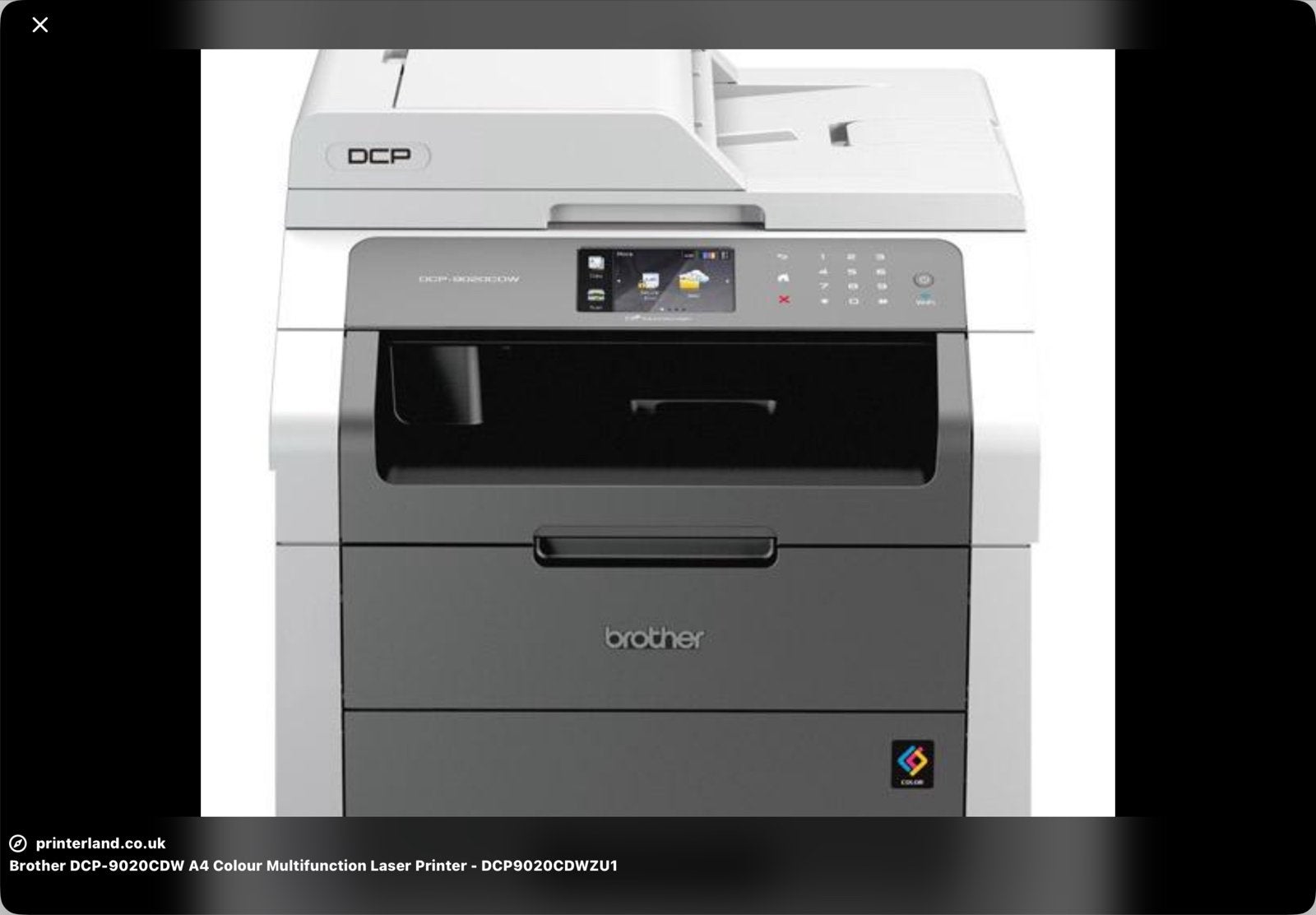 Brother DCP-9020CDW kleurenlaserprinter - defect/onderdelen, Computers en Software, Printers, Niet werkend, All-in-one, Laserprinter
