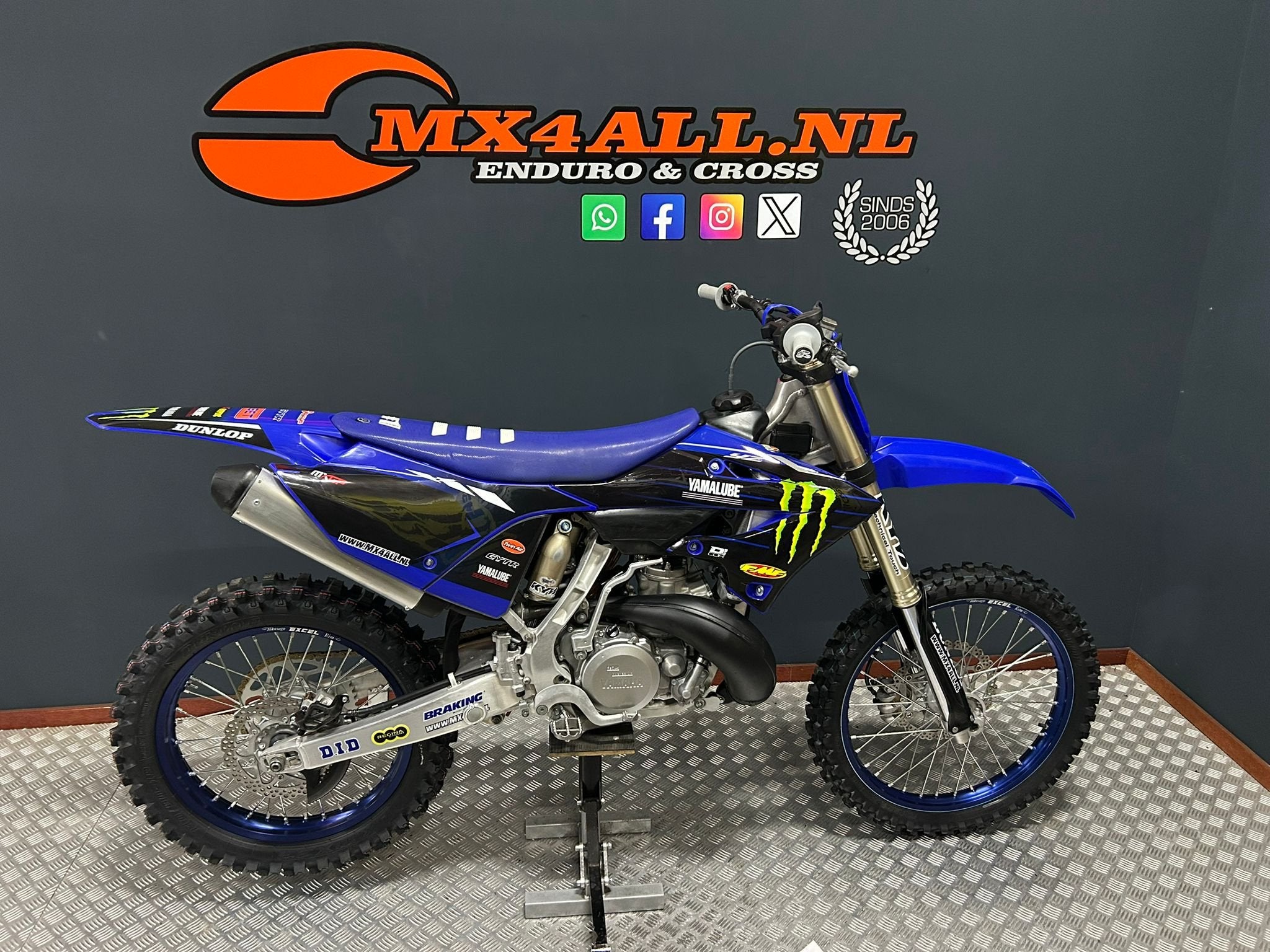 Yamaha YZ 250 2-takt 2026 28 uur ! no YZ 125 KTM 250 SX, 250 cc, Bedrijf, Crossmotor