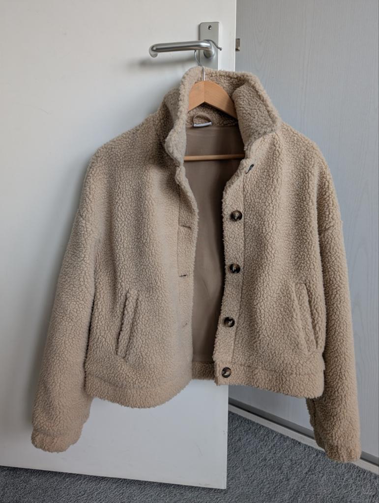 Jas teddy S, Kleding | Dames, Jassen | Zomer, Verzenden, Beige, Urban Classic, Zo goed als nieuw