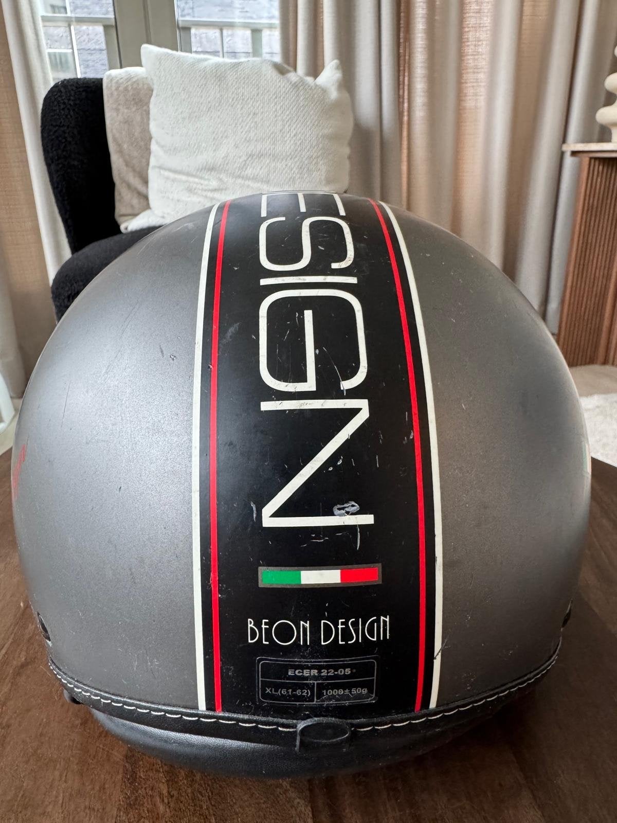 Beon Design Jethelm - Maat XL, Motoren, Heren, Tweedehands, Ophalen, Overige merken