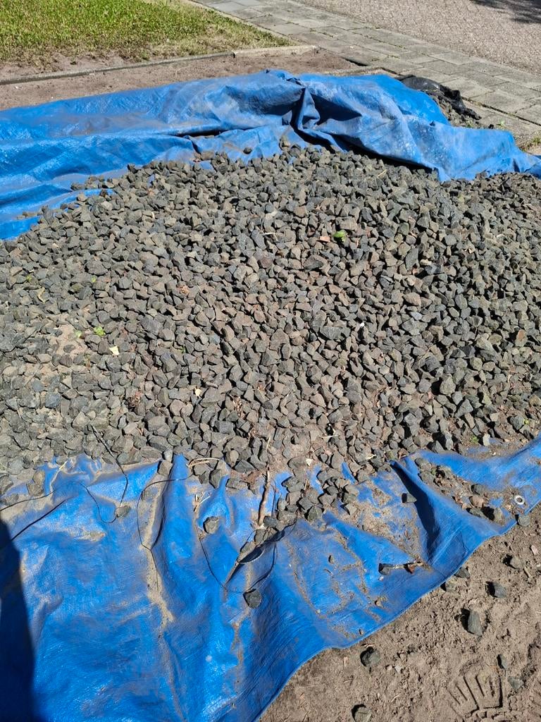 Antraciet grind, Ophalen of Verzenden