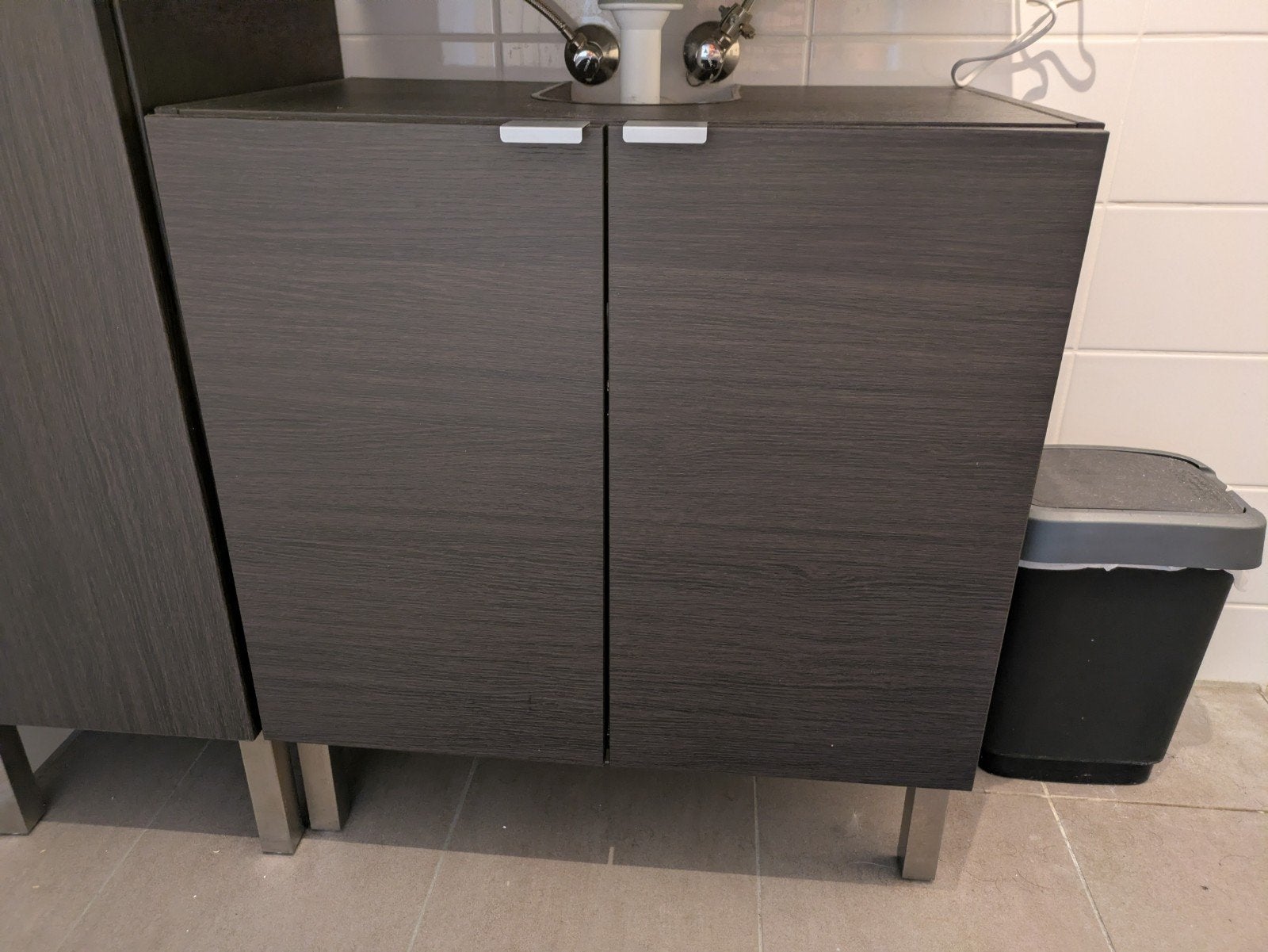 Ikea Lillången wastafelkast inc. poten, Ophalen, Gebruikt, 50 tot 100 cm, Minder dan 100 cm