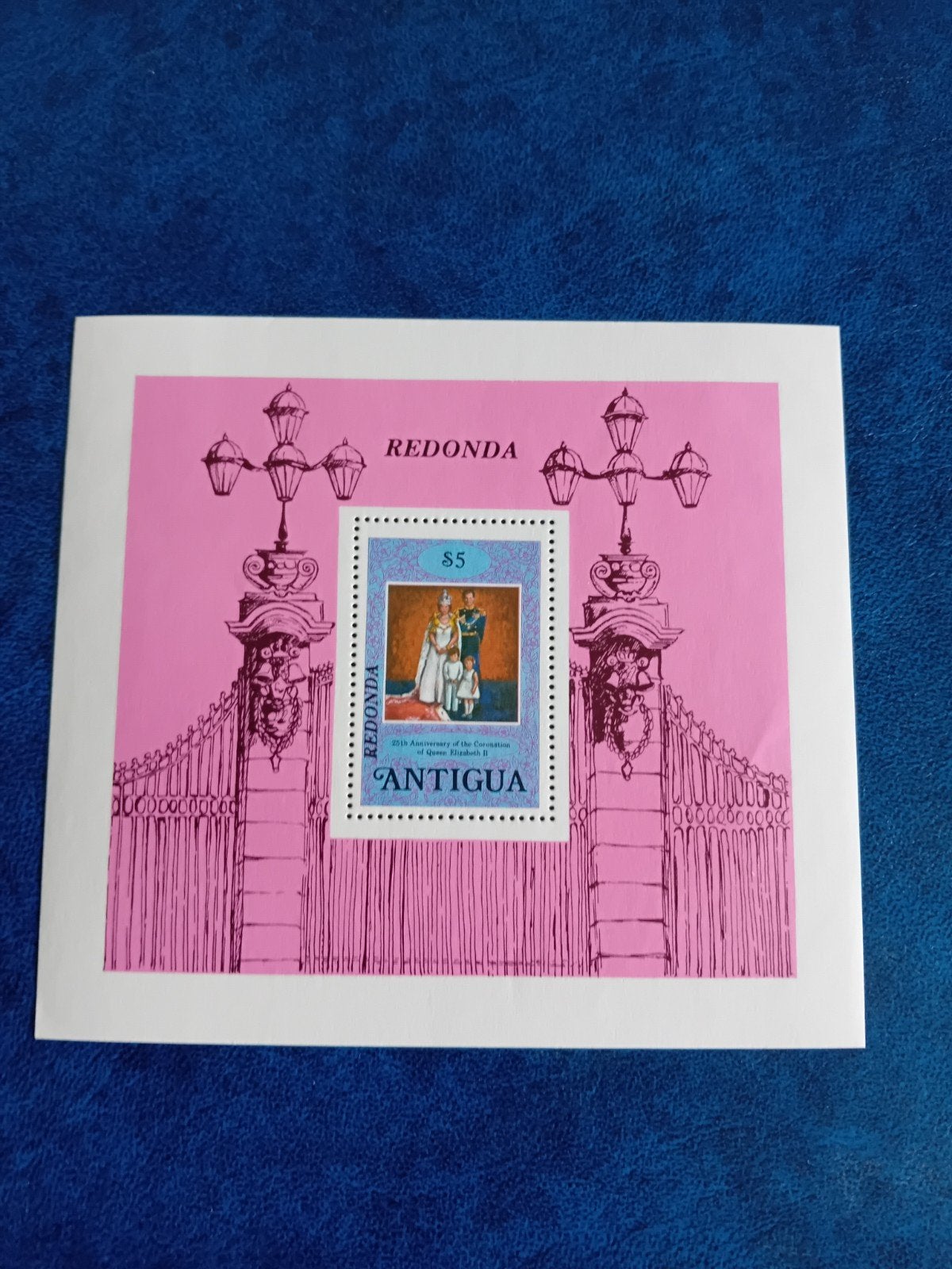 Redonda Antigua Postzegel - 2019 Kroning Elizabeth II, Ophalen of Verzenden, Postfris