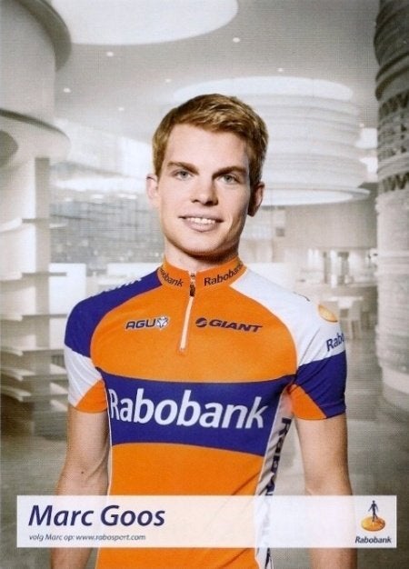 Wielershirt RABOBANK – 2012 – MARC GOOS – naam op label, Ophalen of Verzenden, Overige typen