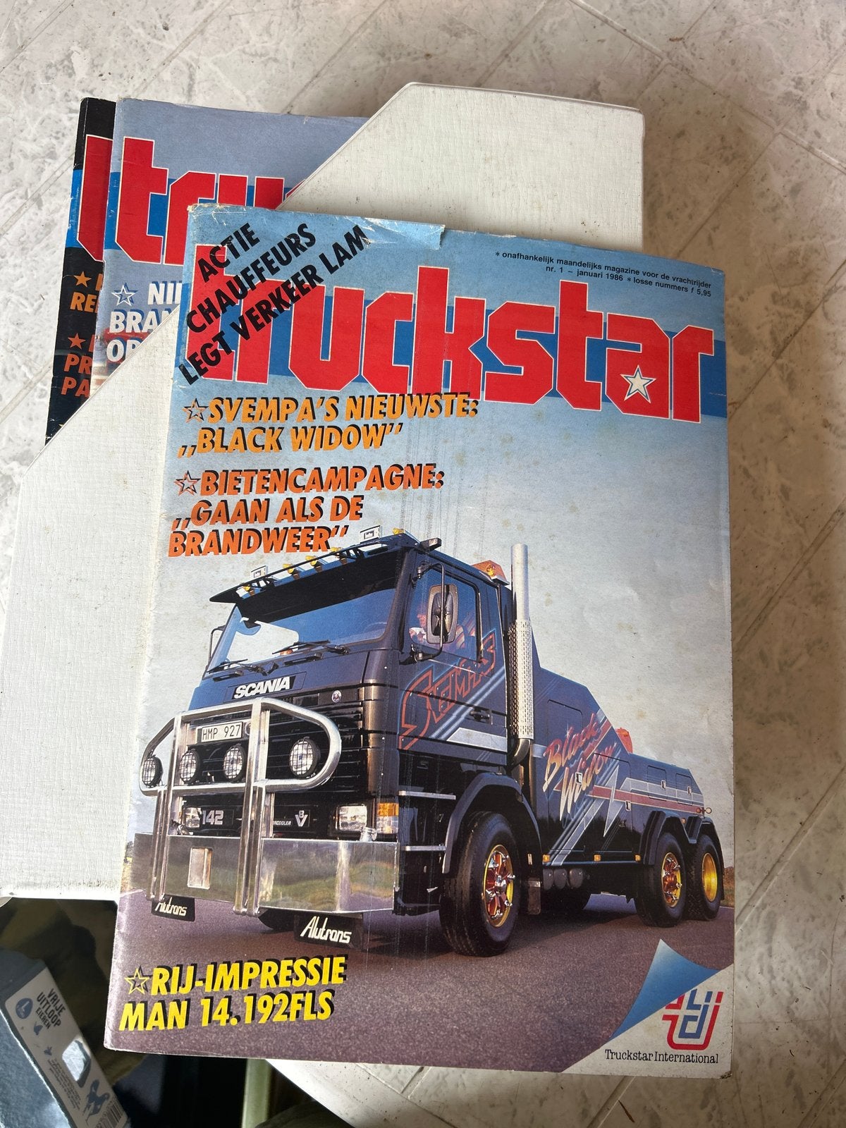 Truckstar volledige jaargangen 1985 en 1986, Boeken, Ophalen of Verzenden, Gelezen, Overige typen