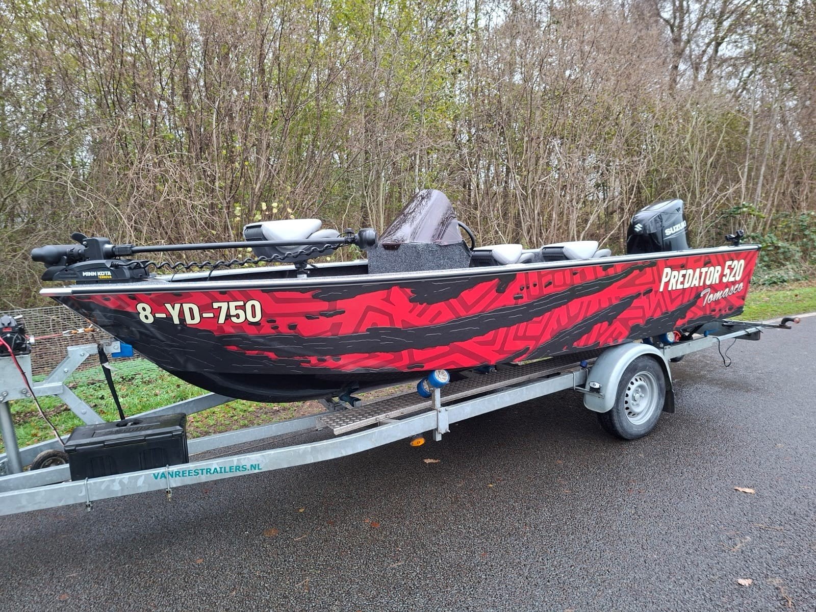 Marcraft tomasco aluminium visboot, Ophalen of Verzenden