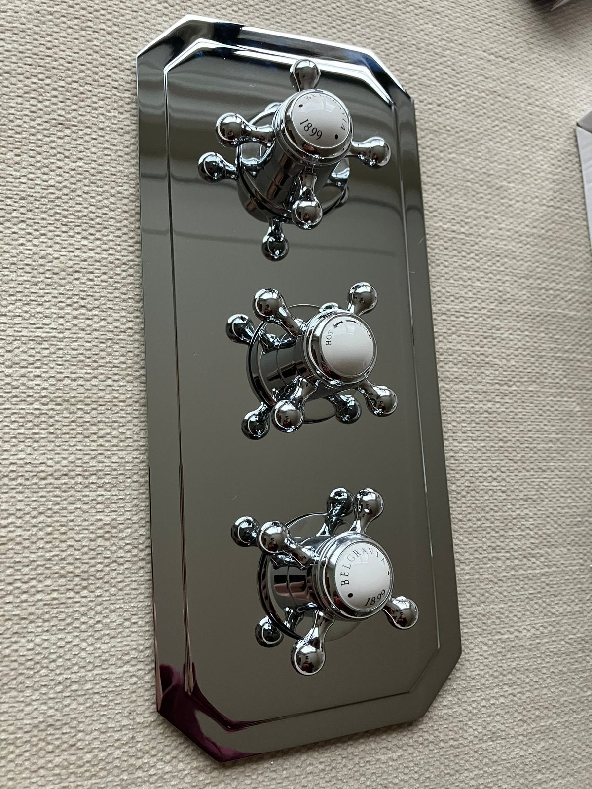 Crosswater thermostatische douchekraan incl inbouwdeel, Ophalen of Verzenden, Zo goed als nieuw