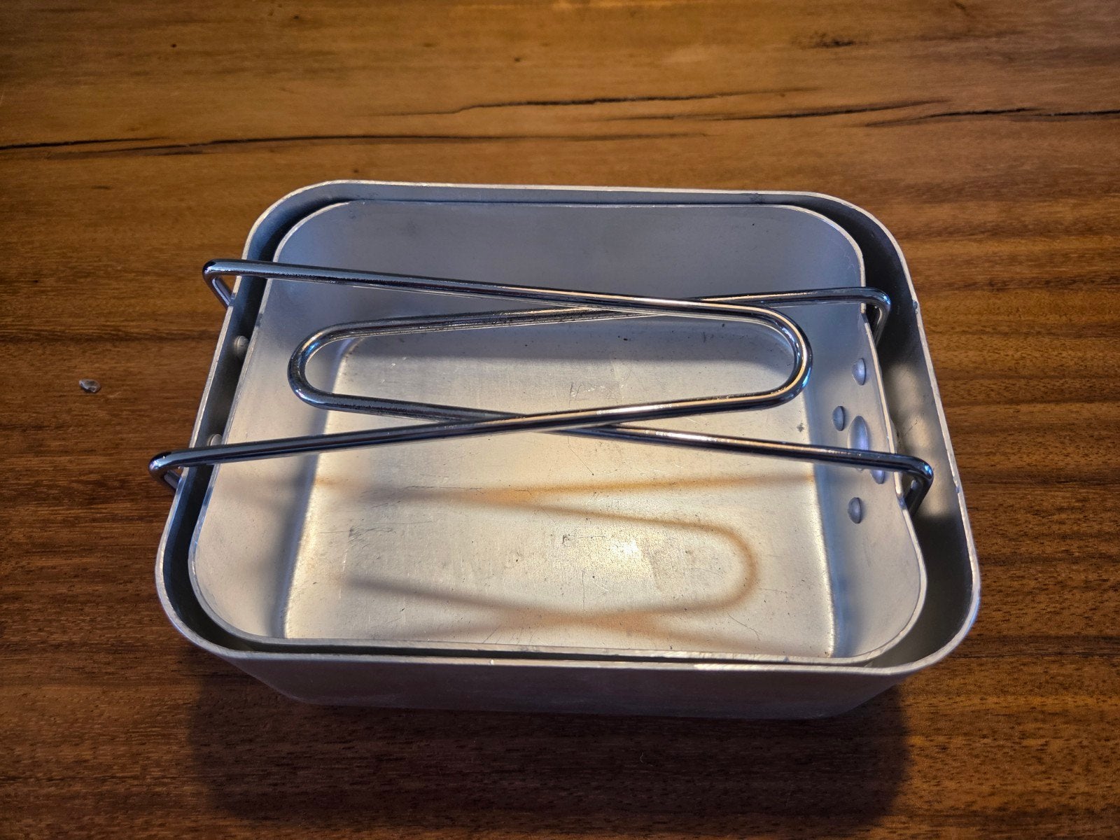 Aluminium kookset voor kamperen of outdoor, Caravans en Kamperen, Ophalen of Verzenden, Zo goed als nieuw