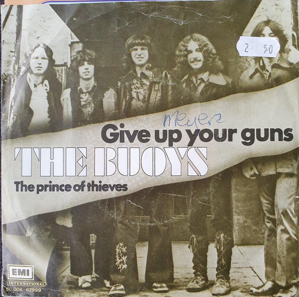 Buoys - Give Up Your Guns, Gebruikt, Verzenden, 7 inch, Fotohoes