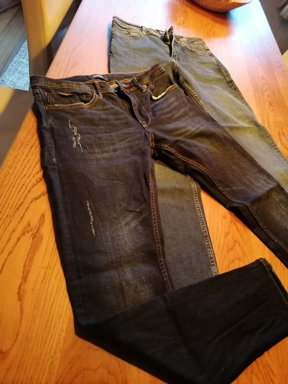 2 nieuwe Refill jeans: Lewis Straight Fit & Leroy Skinny F, Nieuw, Verzenden, Blauw, Refill