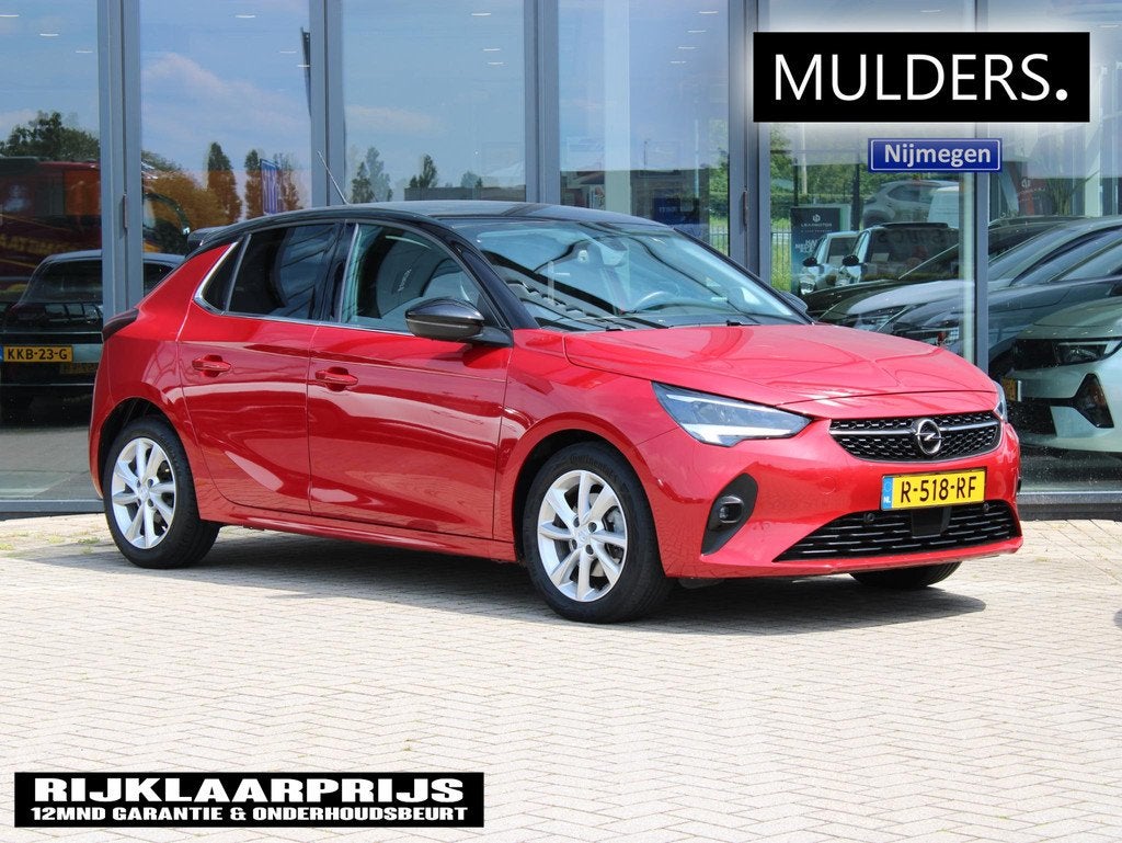 Opel Corsa 1.2 GS Line | Camera / Cruise / Carplay, 12 maanden, Stof, Gebruikt, Euro 6