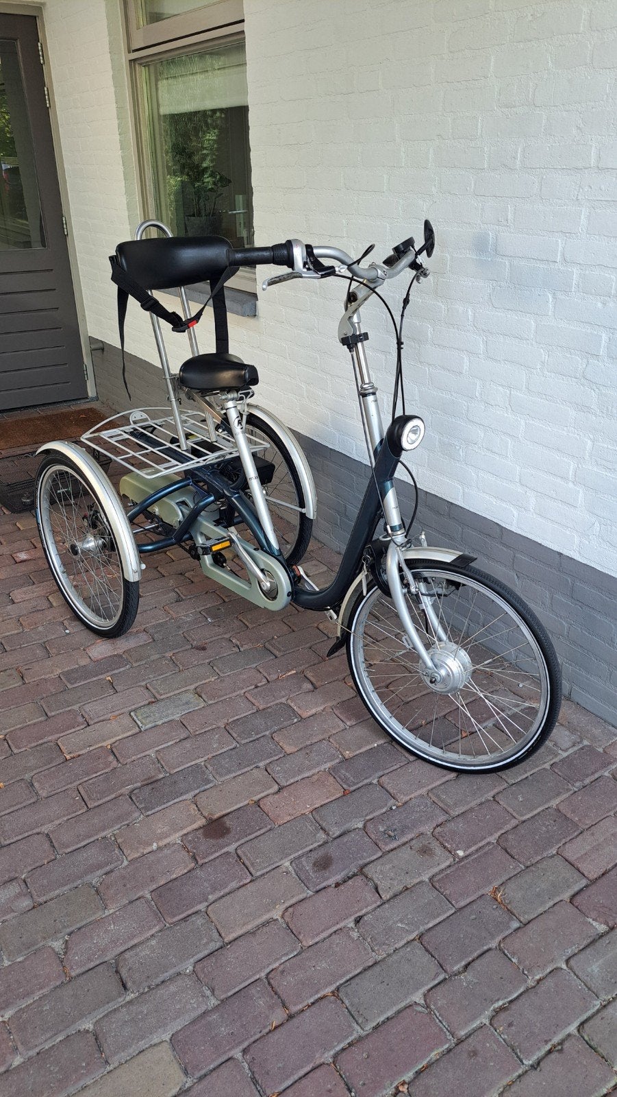 Van Raam Maxi 2 driewieler elektrische fiets met rugleuning, Fietsen en Brommers, Elektrische fietsen, Gebruikt, 51 tot 55 cm