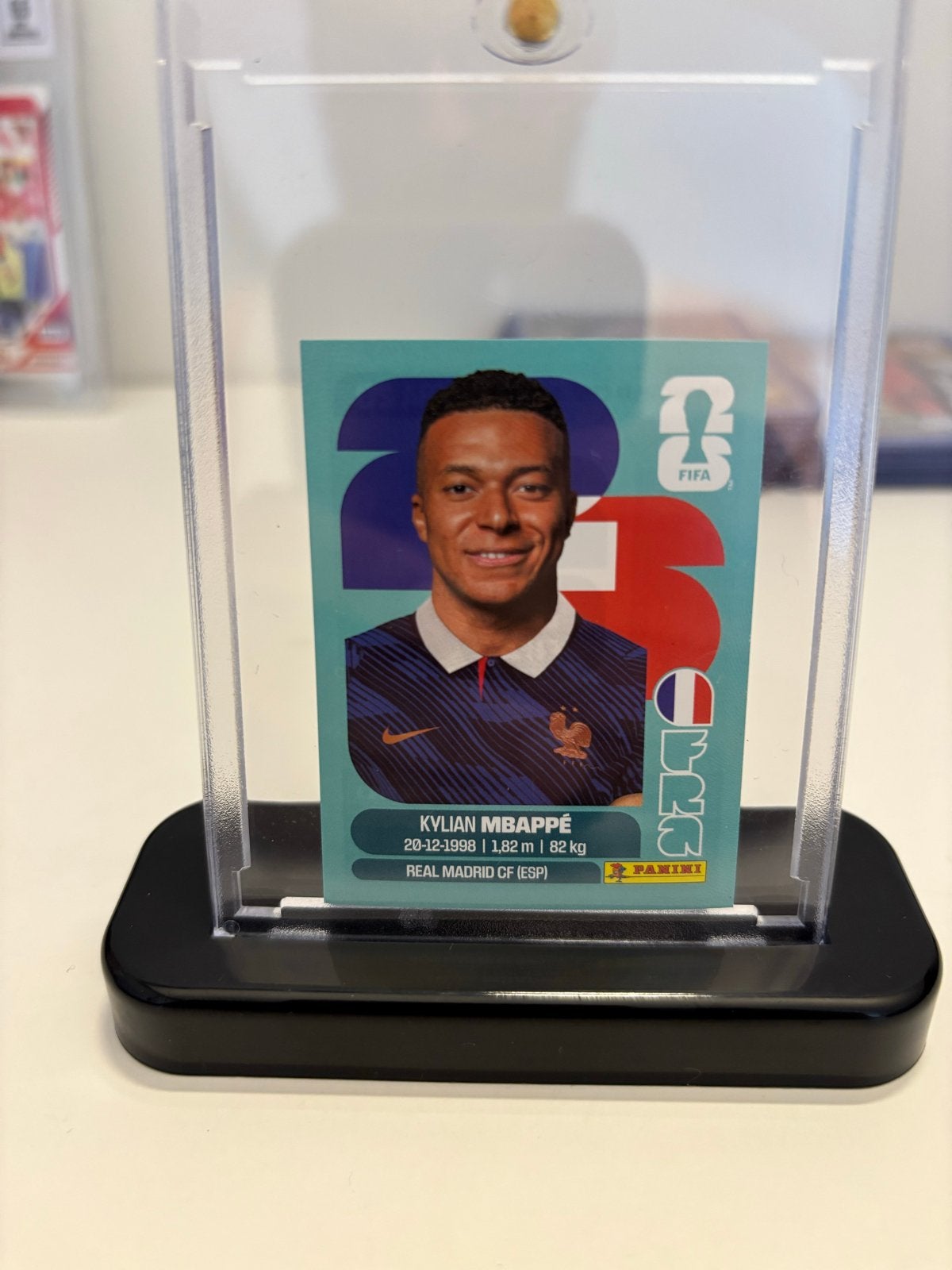 Kylian Mbappé FIFA Panini Sticker, Ophalen of Verzenden, Nieuw, Buitenlandse clubs, Spelerskaart