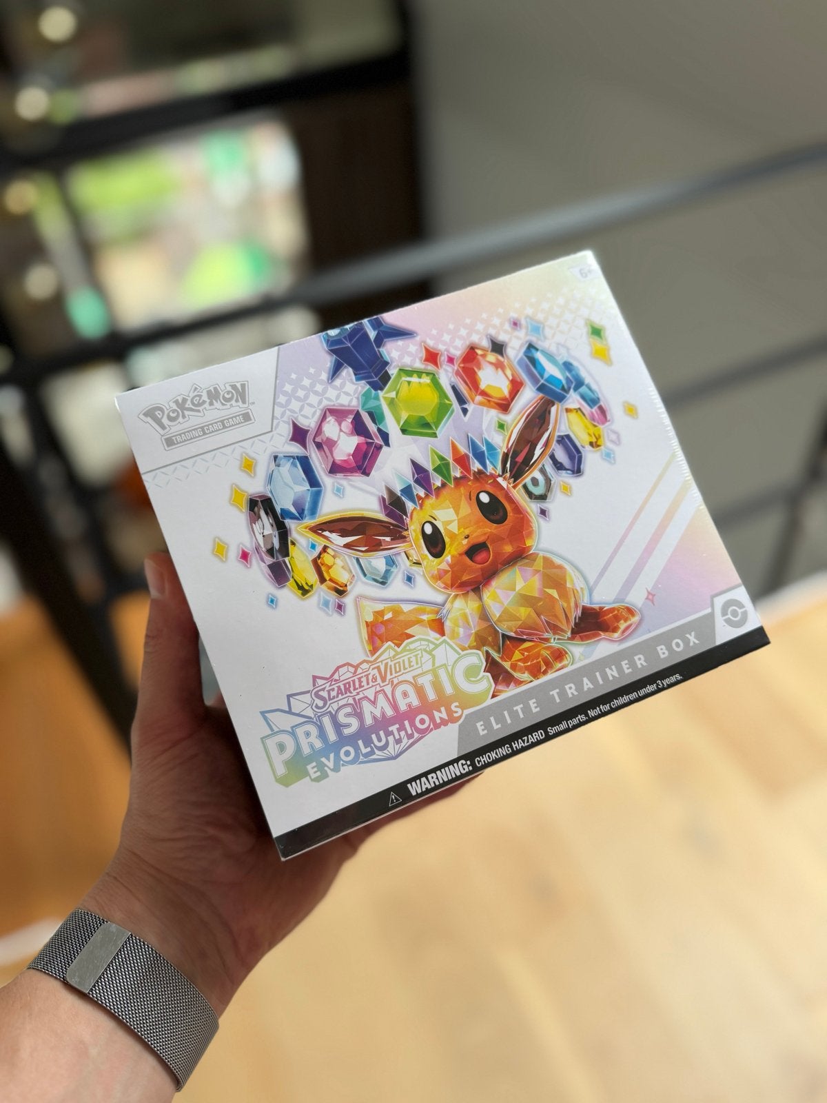 Pokémon Prismatic Evolutions Elite Trainer Box, Ophalen of Verzenden, Nieuw, Overige typen