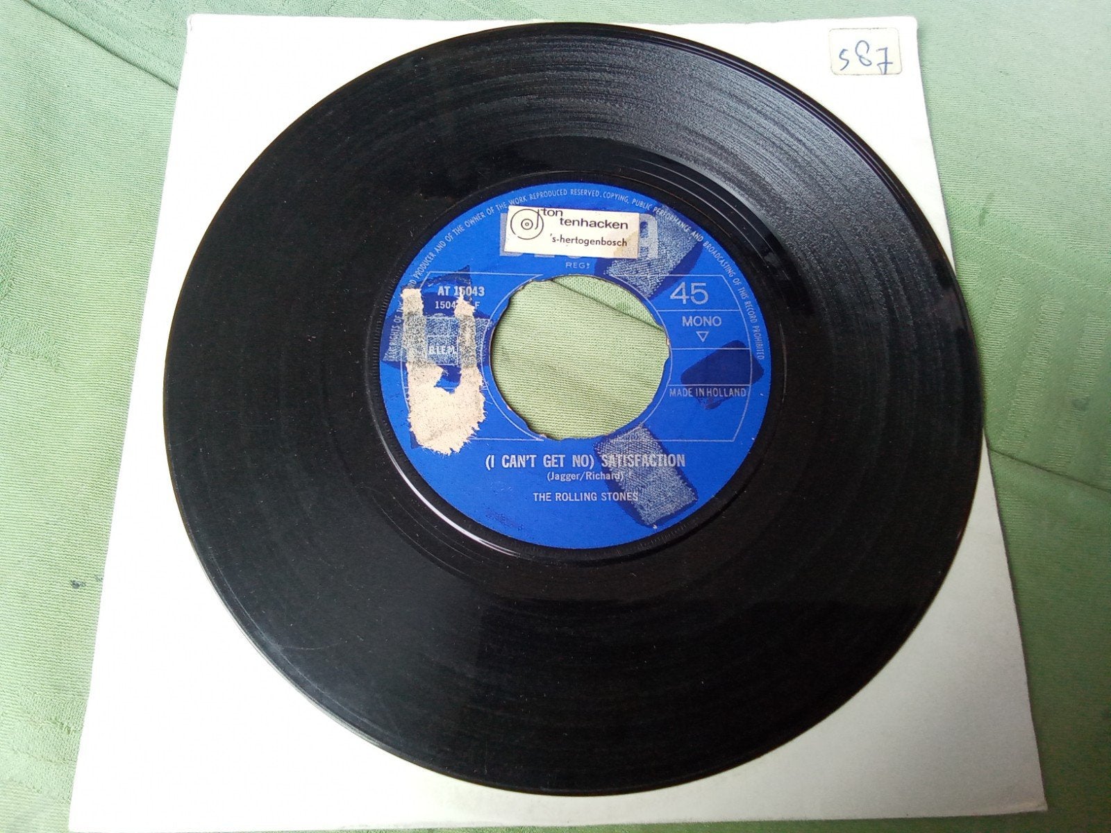 Rolling Stones.            Satisfaction, Verzenden, Gebruikt, 7 inch, Pop