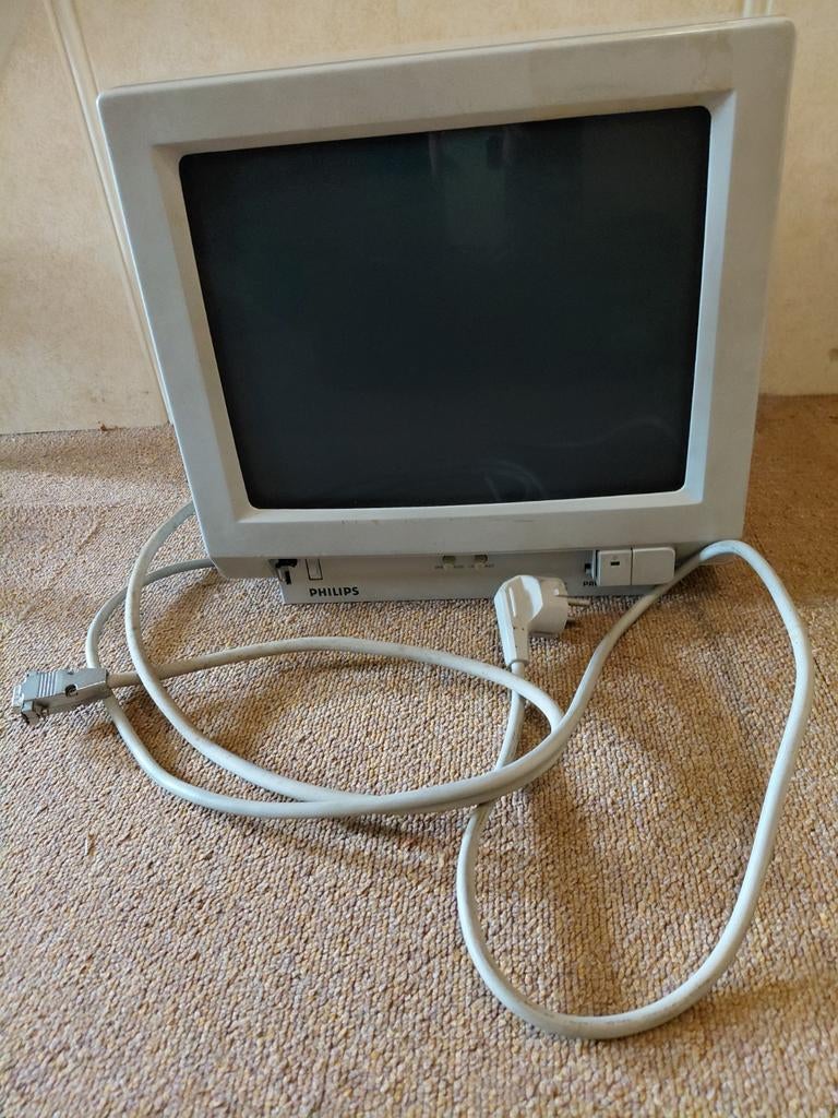 Philips Pro 7BM749 14 inch Monitor Jaren '80 - Perfect!, Ophalen, Philips, Zo goed als nieuw, Overige typen