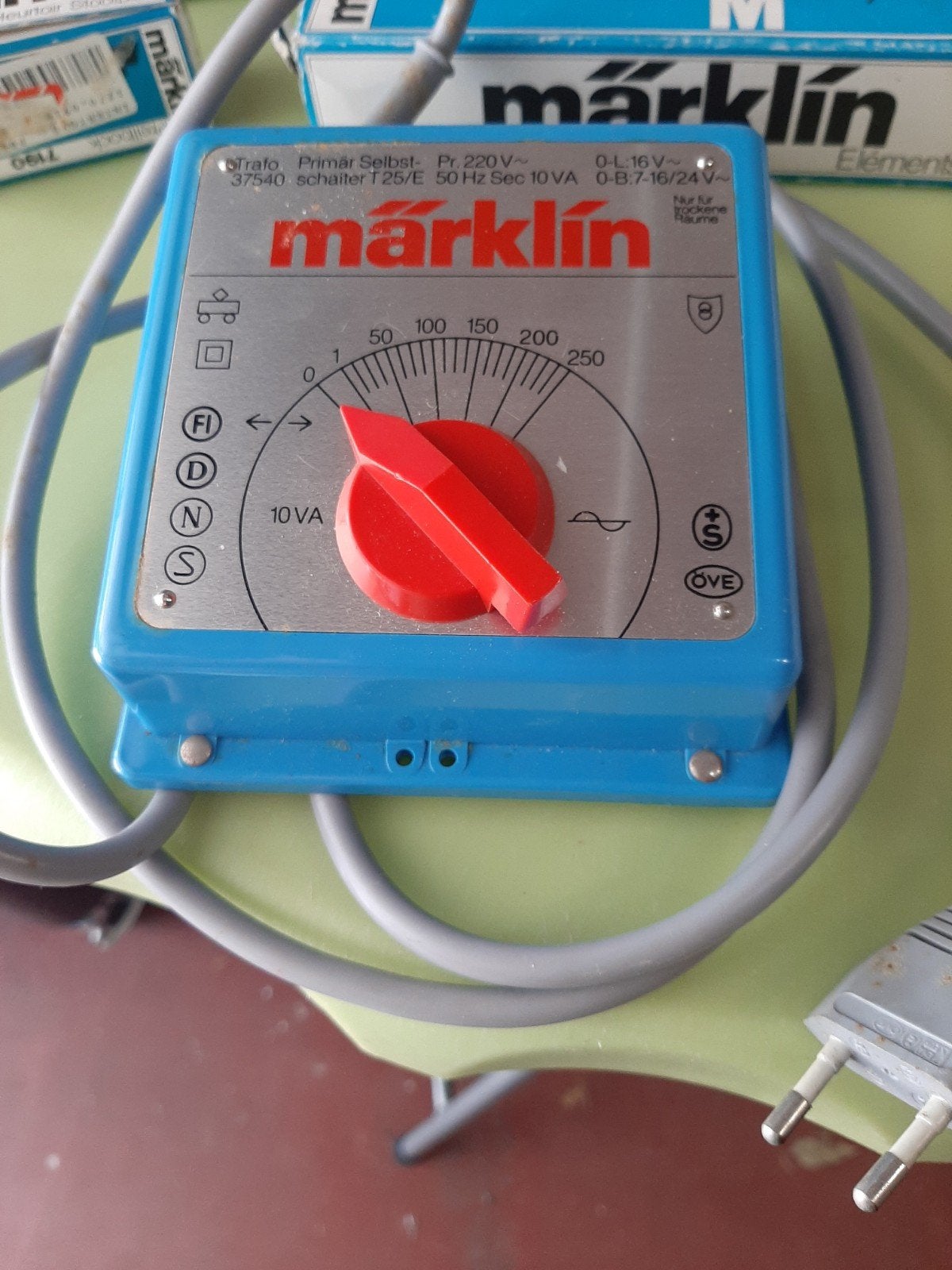 Märklin Trafo 37540 - Transformator voor modeltreinen, Ophalen, Gebruikt, Märklin, Transformator of Voeding