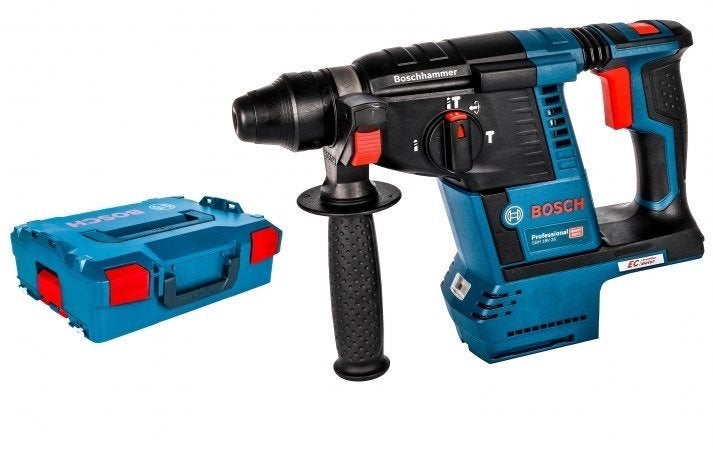 Bosch blauw boorhamer GBH 18V-26 F, Ophalen of Verzenden, Gebruikt, Boor- en/of Breekhamer, Klopboormechanisme