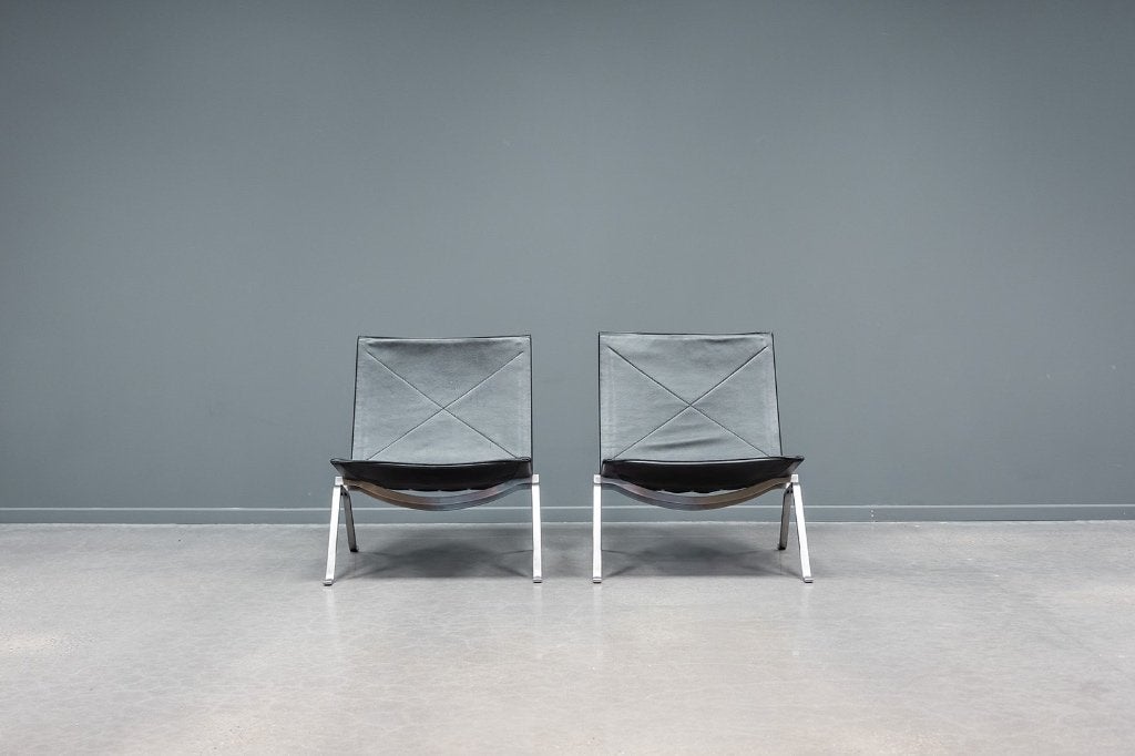 PK22 easy chairs, 2x, Ophalen, 75 tot 100 cm, 50 tot 75 cm