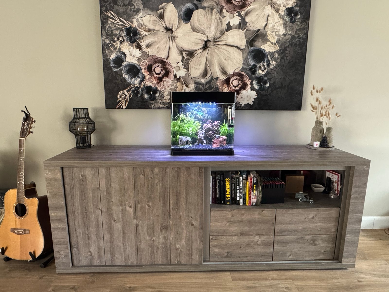 Foto 4 van Dressoir en TV-meubel set - 210x50x81,5 cm en 168,5x50x51 cm