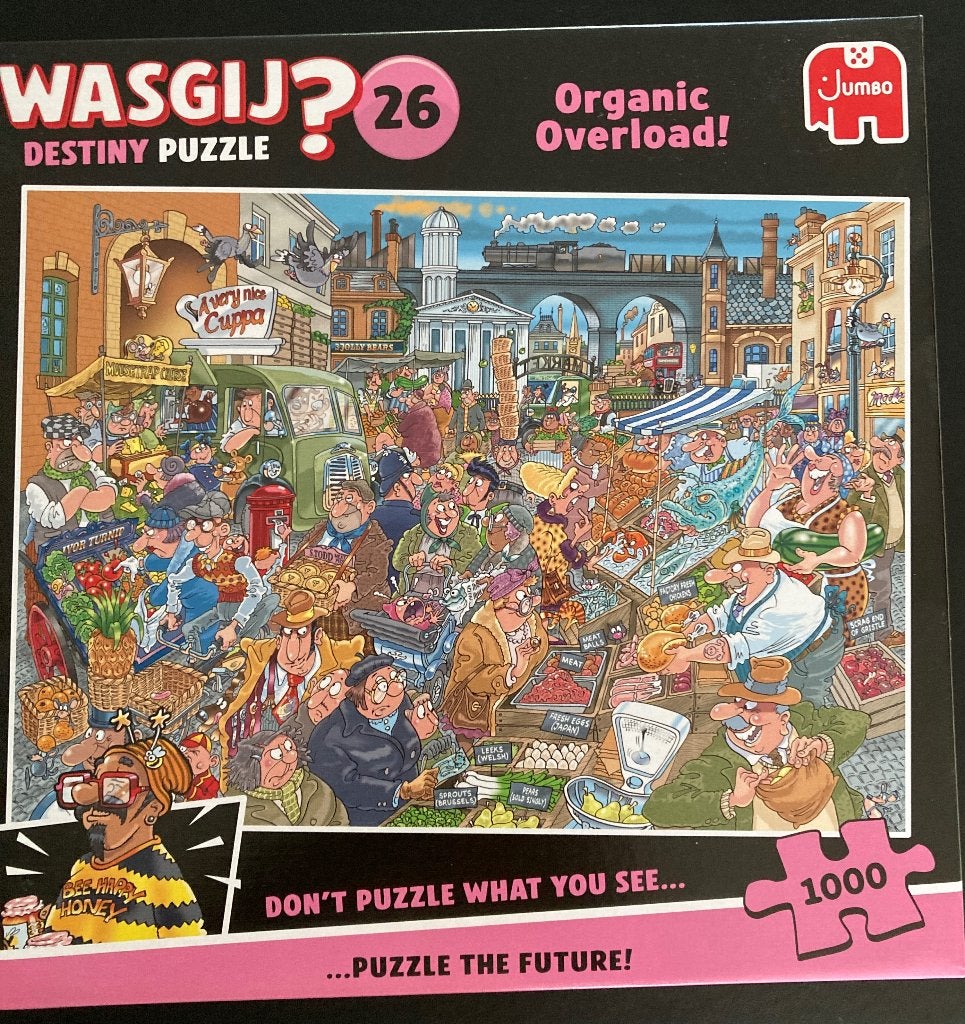Wasgij puzzel 1000 st, Ophalen of Verzenden, 500 t/m 1500 stukjes, Zo goed als nieuw, Legpuzzel