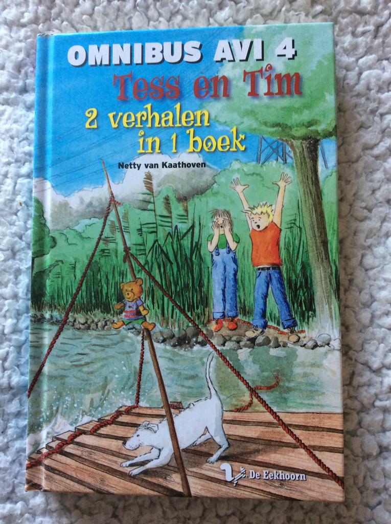 Tess en Tim / Netty van Kaathoven / De Eekhoorn, Boeken, Ophalen, Zo goed als nieuw