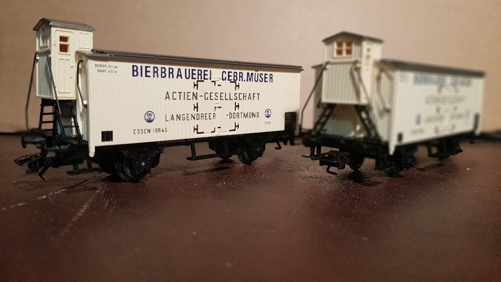 Märklin 48604 Goederenwagon “Bierbräuerei Gebr. Müser”, Wisselstroom, Ophalen of Verzenden, Märklin, Nieuw