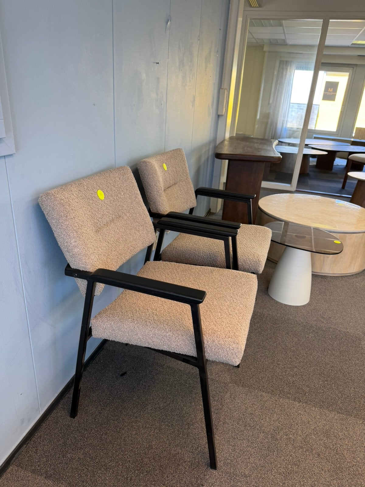 Eetkamerstoelen Bolison, Ophalen, Twee, Nieuw, Scandinavisch