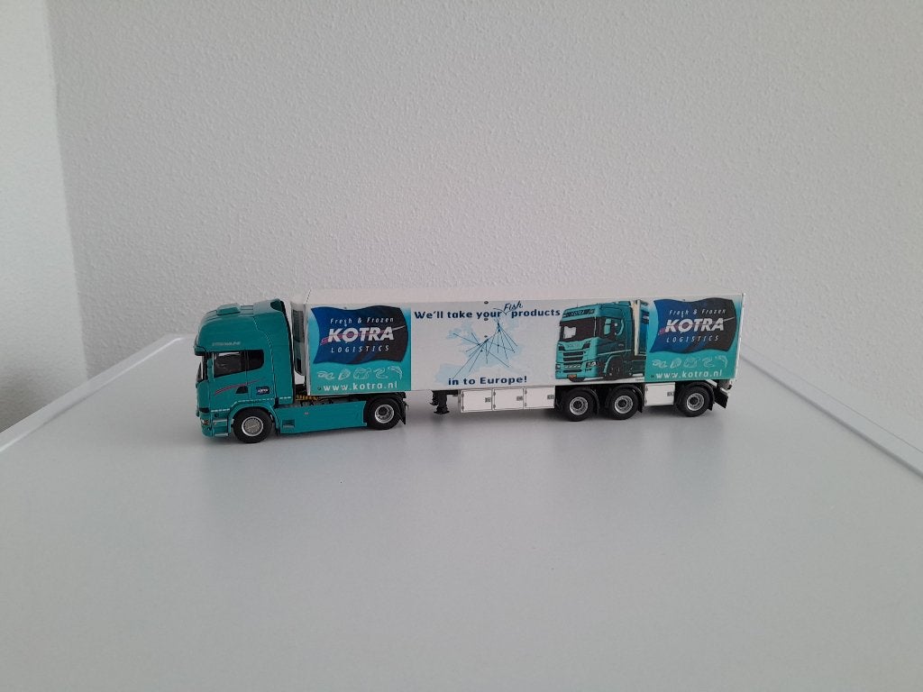 Scania streamline De Koeijer Transport met Kotra koeltrailer, Verzenden, Nieuw, Bus of Vrachtwagen, Wsi