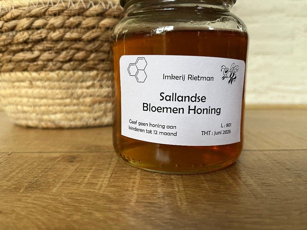 honing van imker goed tegen hooikoorts allergie echte honing, Ophalen of Verzenden
