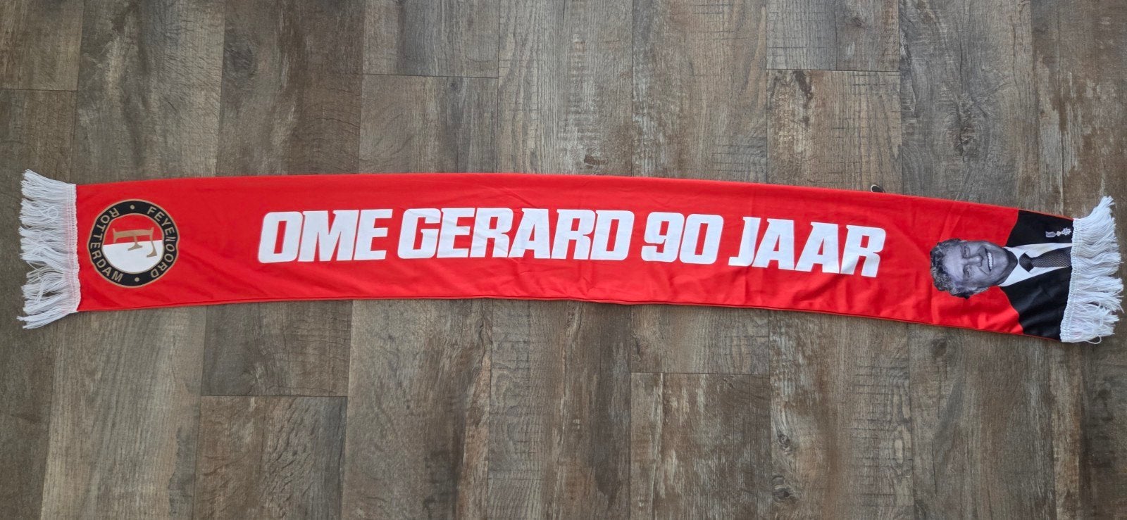 Sjaal Feyenoord Rotterdam, Ophalen of Verzenden, Zo goed als nieuw, Feyenoord, Vaantje of Sjaal