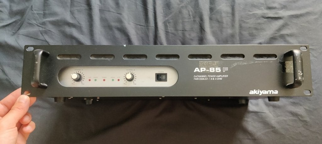 Akiyama AP-85F Eindversterker, Ophalen of Verzenden, 120 watt of meer, Overige merken