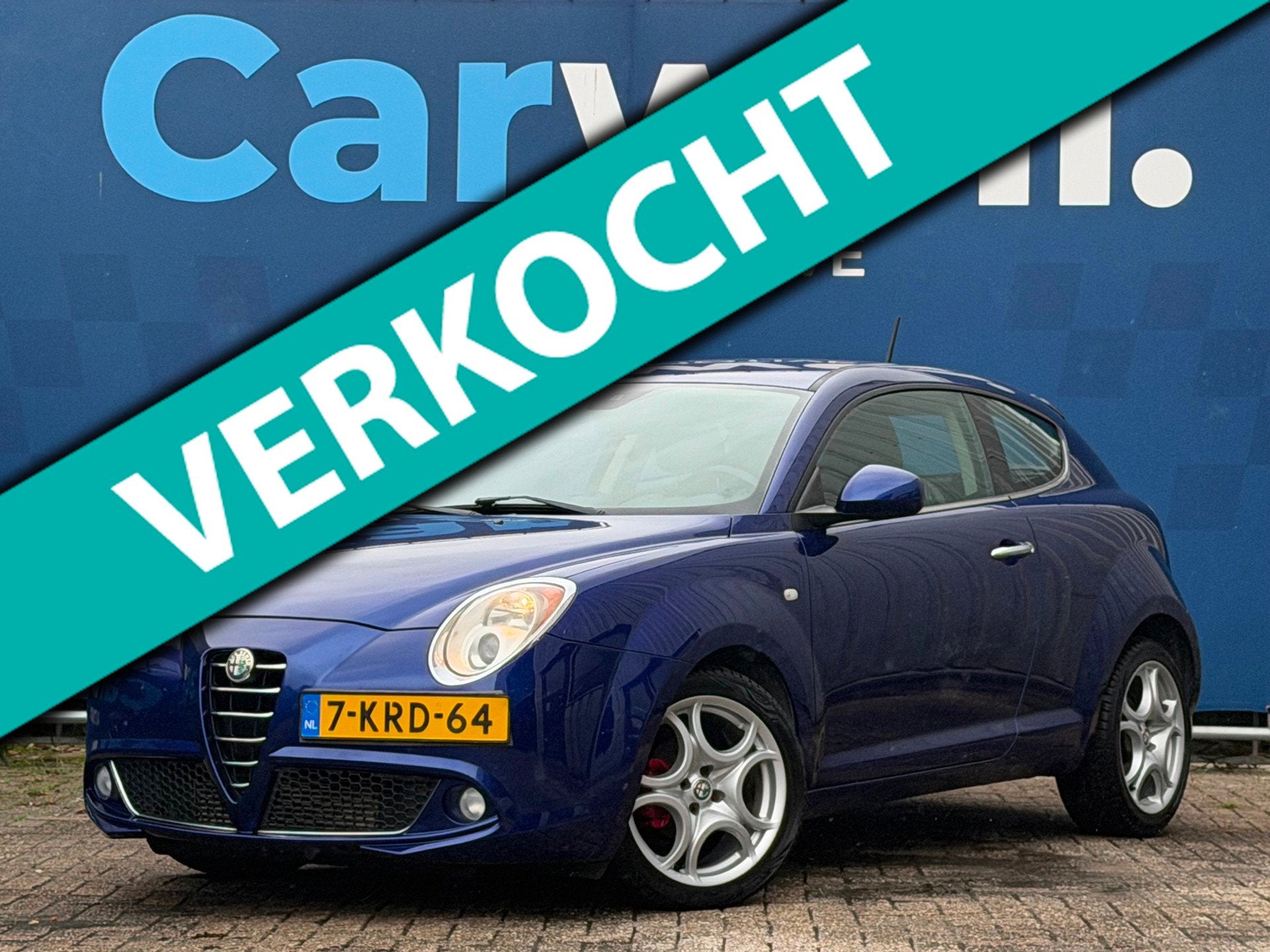 Alfa Romeo MiTo 0.9 TwinAir Distinctive|1e Eigenaar|Navi|Cli, Auto's, Voorwielaandrijving, Euro 5, Gebruikt, Zwart