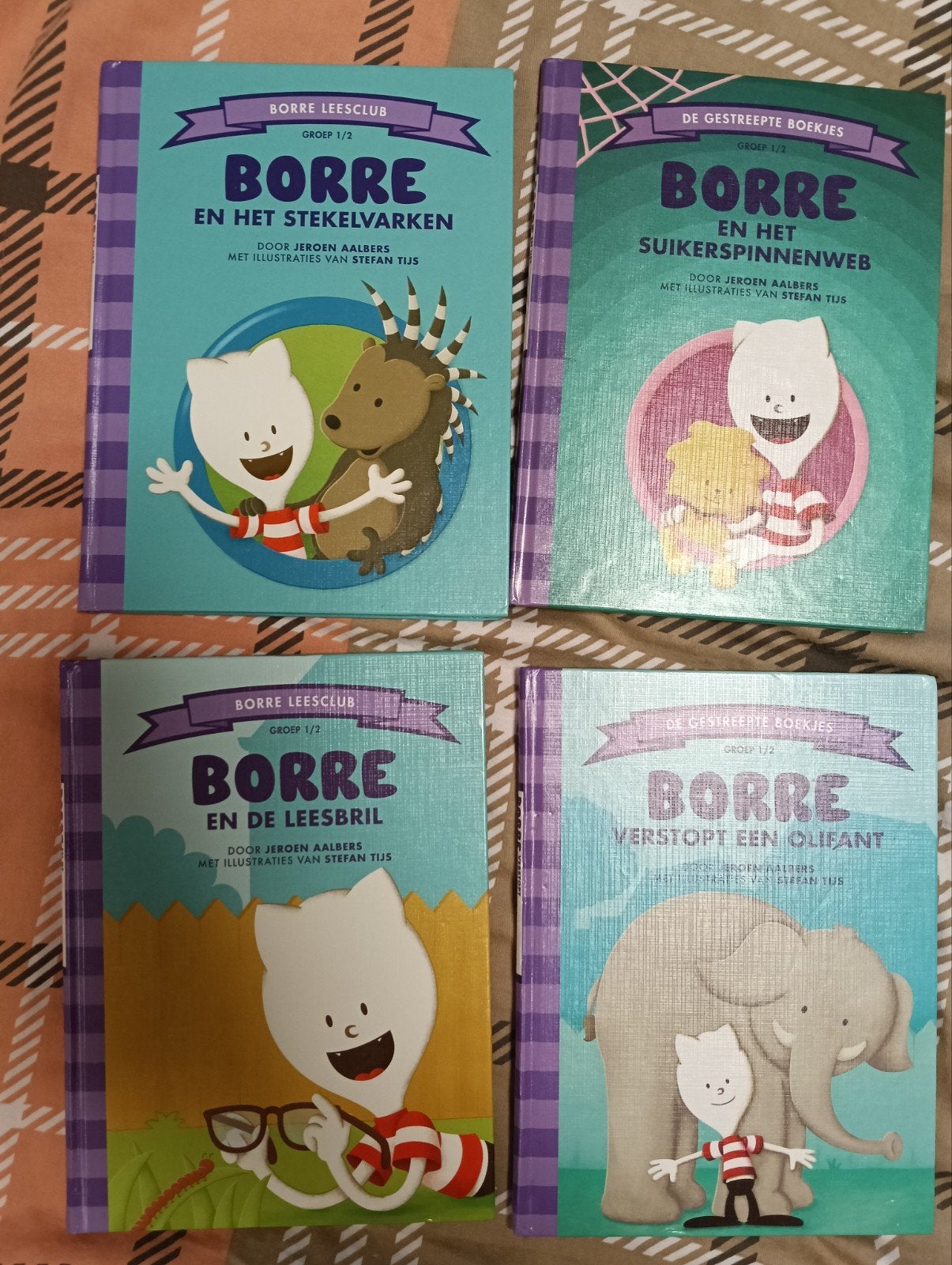 Borre boekjes, Boeken, Ophalen, Zo goed als nieuw, 3 tot 4 jaar