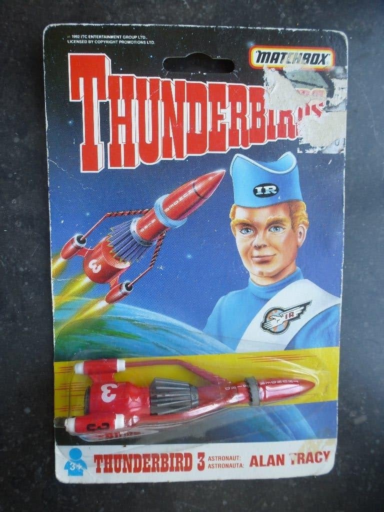 THUNDERBIRD3 in blisterverpakking Matchbox, Verzenden, Zo goed als nieuw