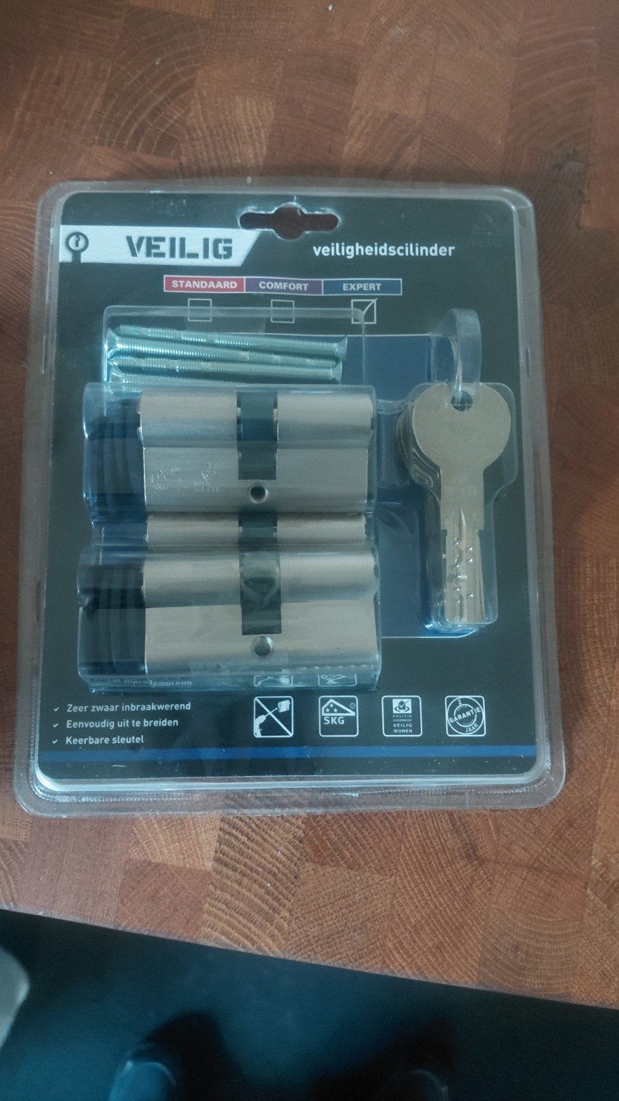 Veiligheidscilinder sloten set - Nieuw in verpakking, Ophalen of Verzenden