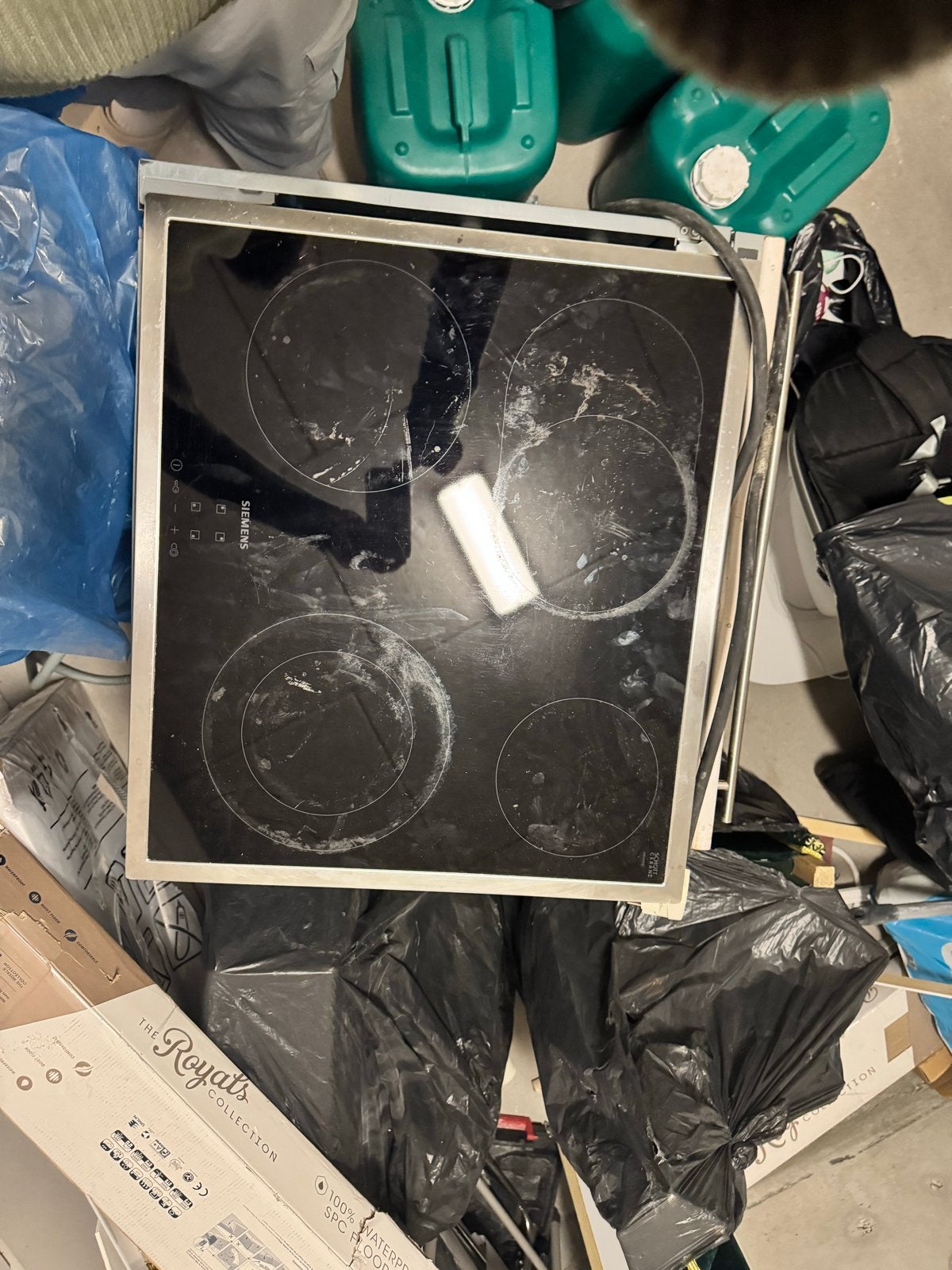 Siemens keramische kookplaat 4 pits ET645HN17E/04, Witgoed en Apparatuur, Kookplaten, Gebruikt, Keramisch, Inbouw, 4 kookzones