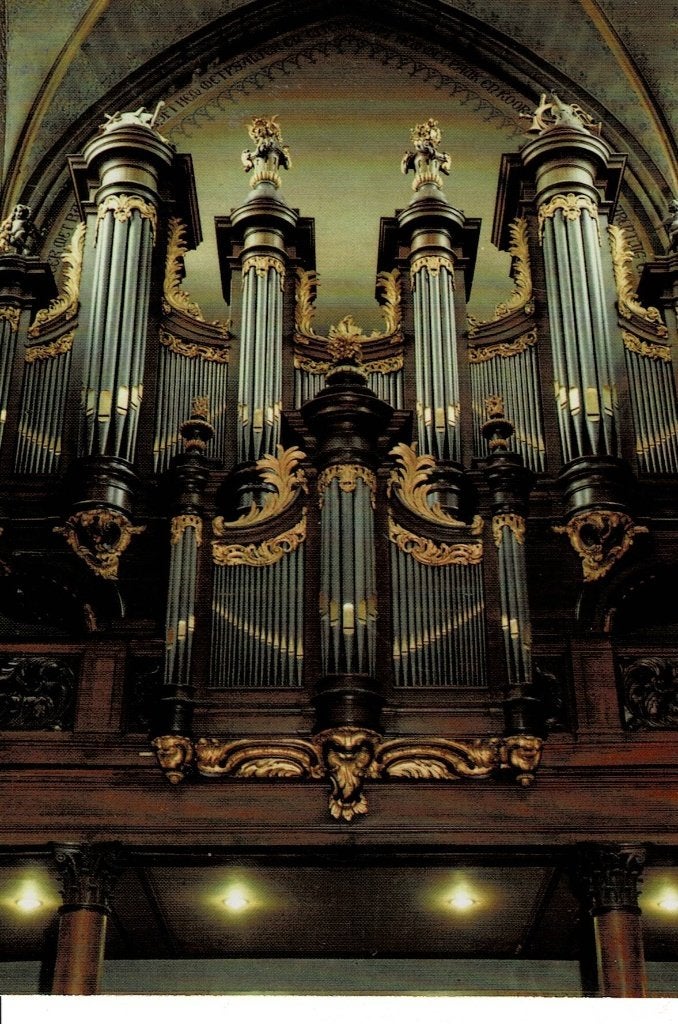 Helmond, interieur St. Lambertuskerk, Ophalen of Verzenden, 1960 tot 1980, Ongelopen, Noord-Brabant