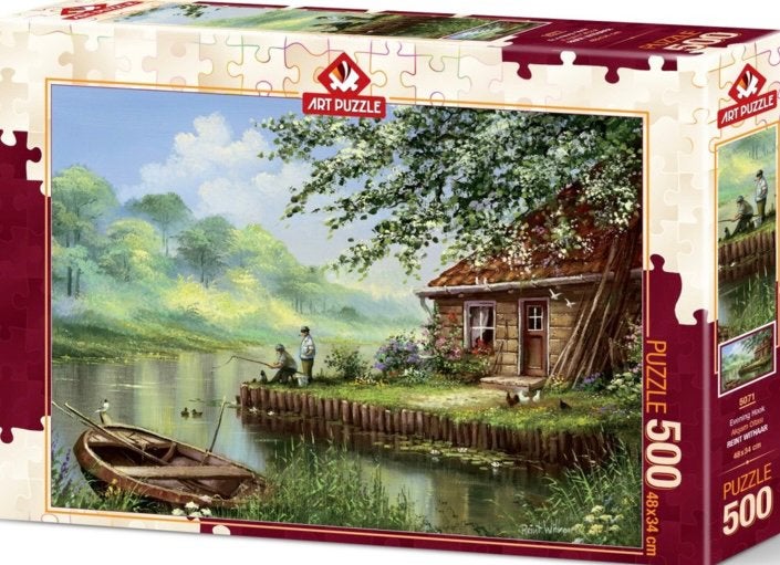 Art Puzzle - Evening Hook - 500 stukjes, Ophalen of Verzenden, 500 t/m 1500 stukjes, Nieuw, Legpuzzel