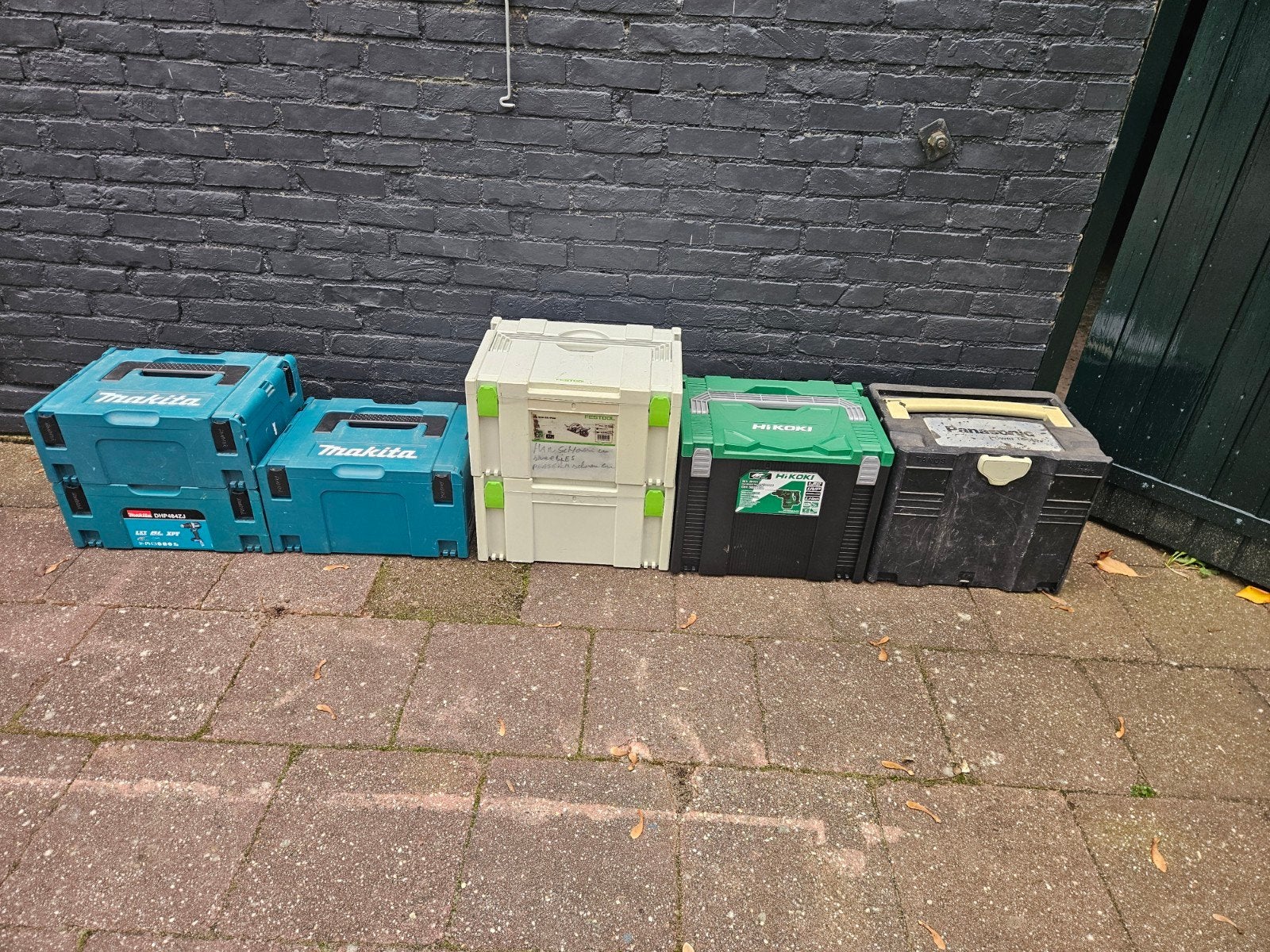M box Makita ,Festool, Panasonic Tlock, Doe-het-zelf en Verbouw, Ophalen of Verzenden, Gebruikt