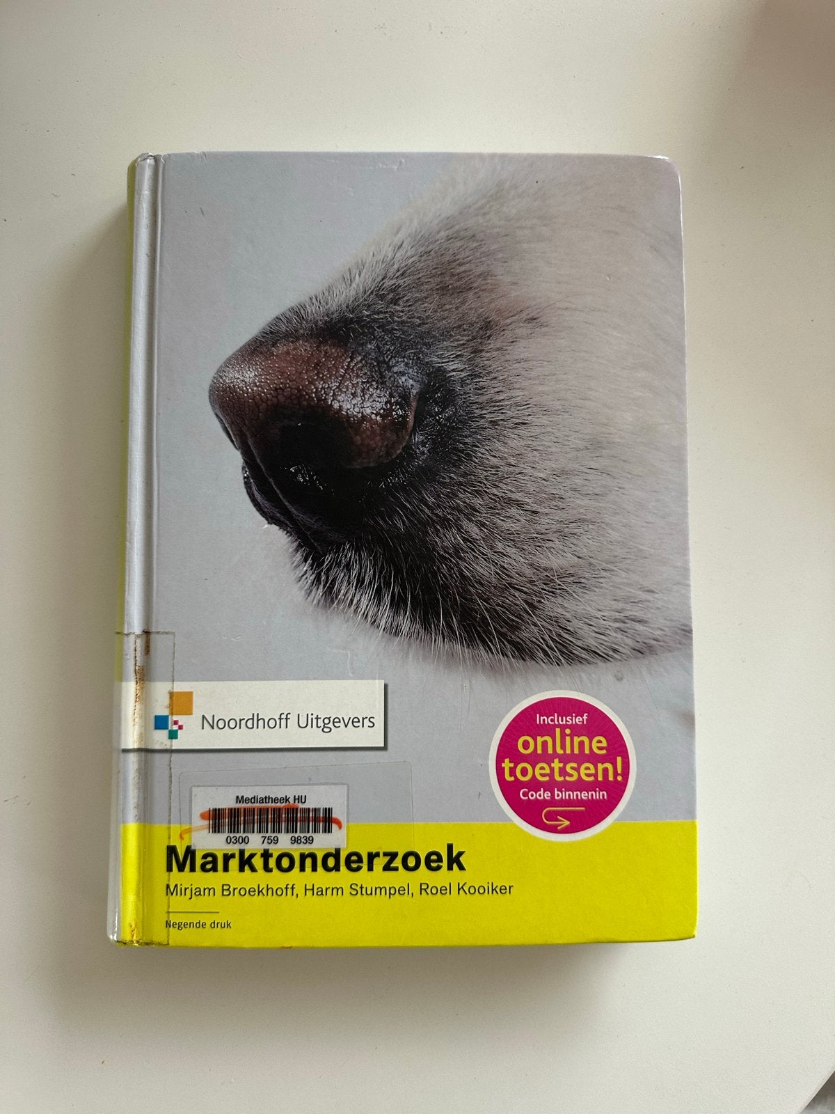Marktonderzoek - Mirjam Broekhoff e.a. (Negende druk), Ophalen of Verzenden, Gamma, Gelezen, HBO