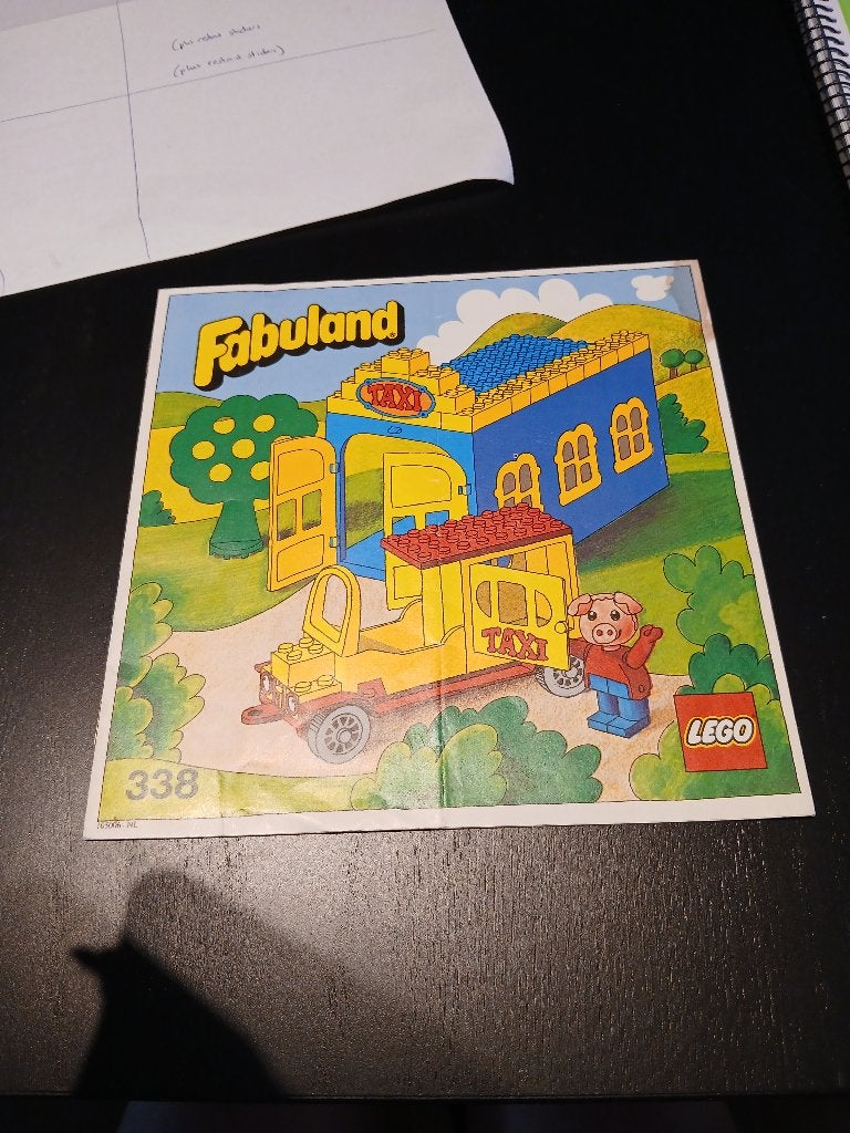 Fabuland 338 instructieboekje (1979), Ophalen, Gebruikt, Overige thema's, Overige typen