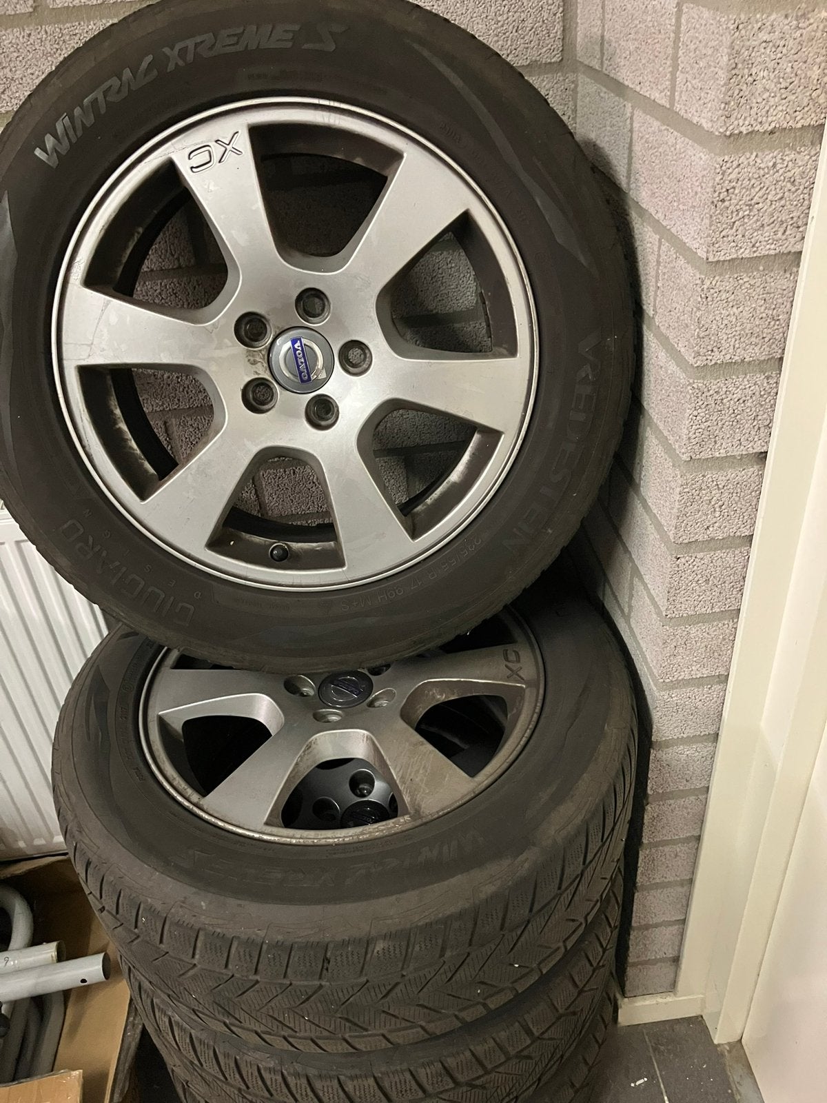 Volvo XC velgen + winterbanden, Ophalen