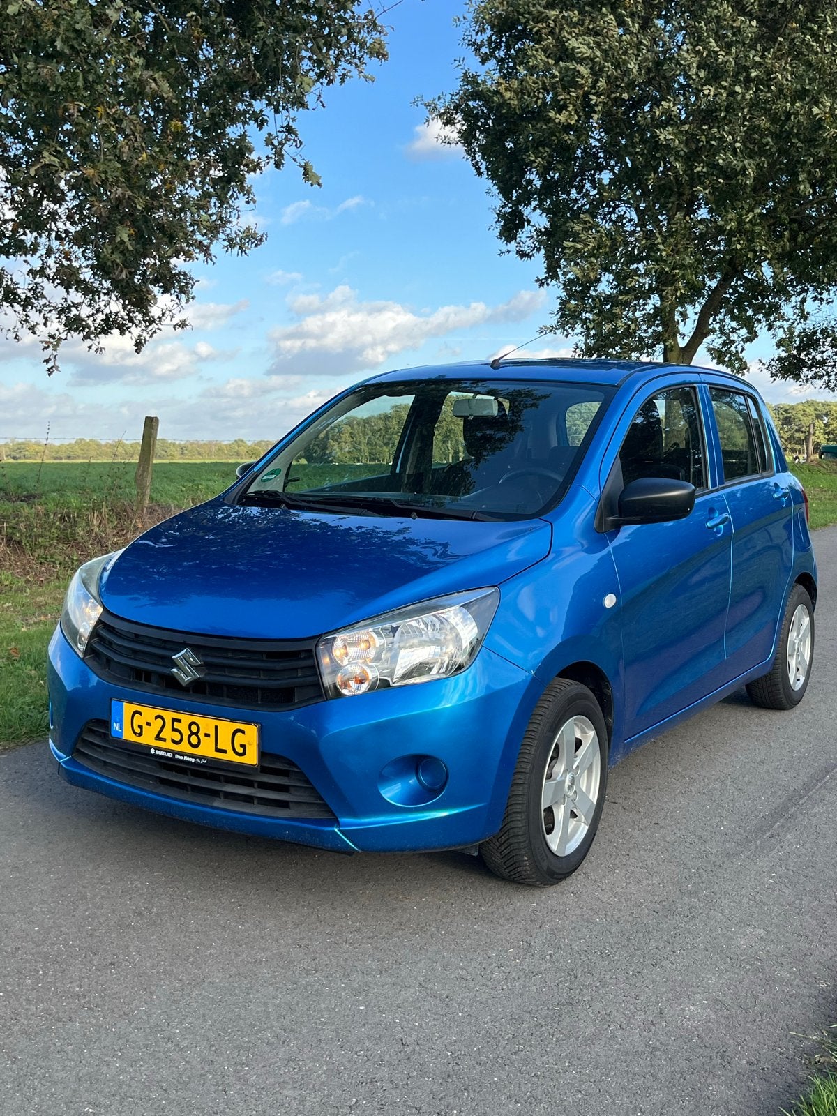 Suzuki Celerio 1.0 Dualjet 50KW 2016 Blauw, Auto's, Dealer onderhouden, Stof, 400 kg, Handgeschakeld