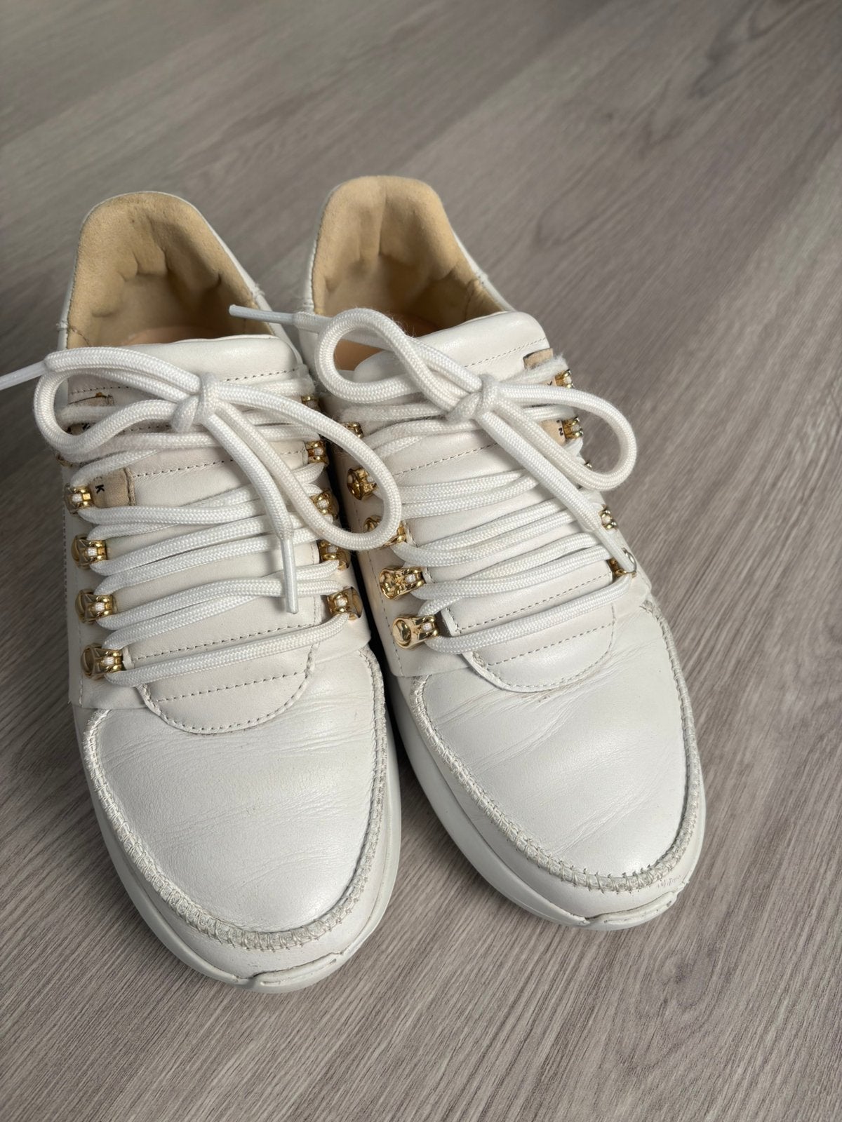 Nubikk, Ophalen, Wit, Sneakers of Gympen, Gedragen