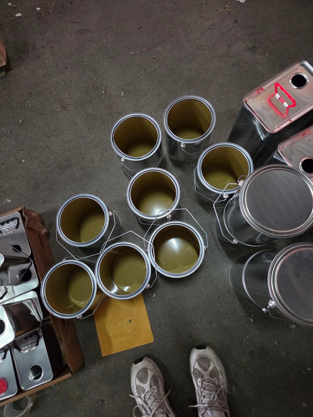 Epoxy blikken 3L en 5L met Protact laag, Ophalen of Verzenden