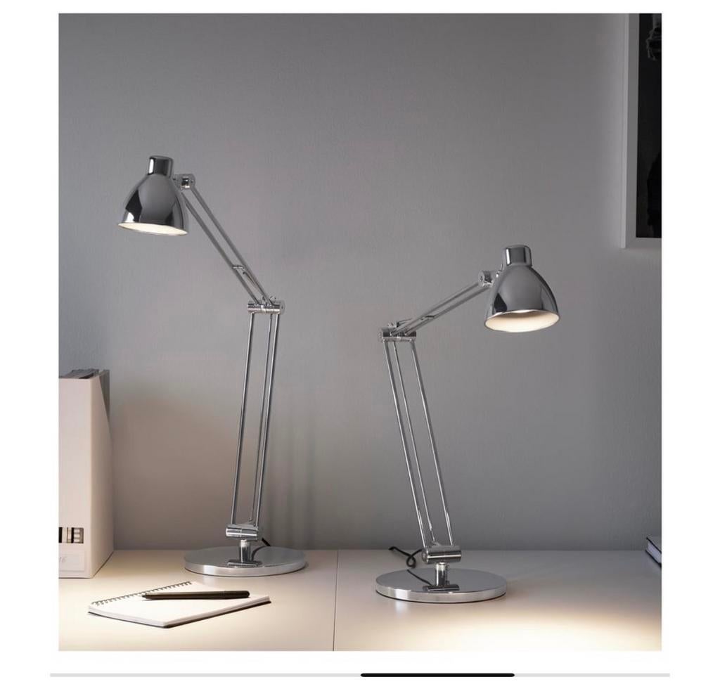 Desk / Bedside Lamp, Ophalen, Zo goed als nieuw, Metaal, Minder dan 50 cm