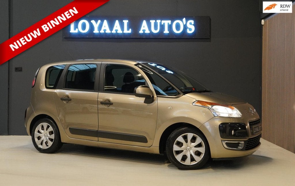 Citroen C3 Picasso 1.4 VTi Aura | AIRCO | CRUISE | TREKHAAK, Voorwielaandrijving, 15 km/l, Gebruikt, Startonderbreker
